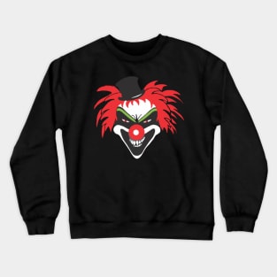 Horror Halloween Funny Clown Face Movie Character Scary Crewneck Sweatshirt